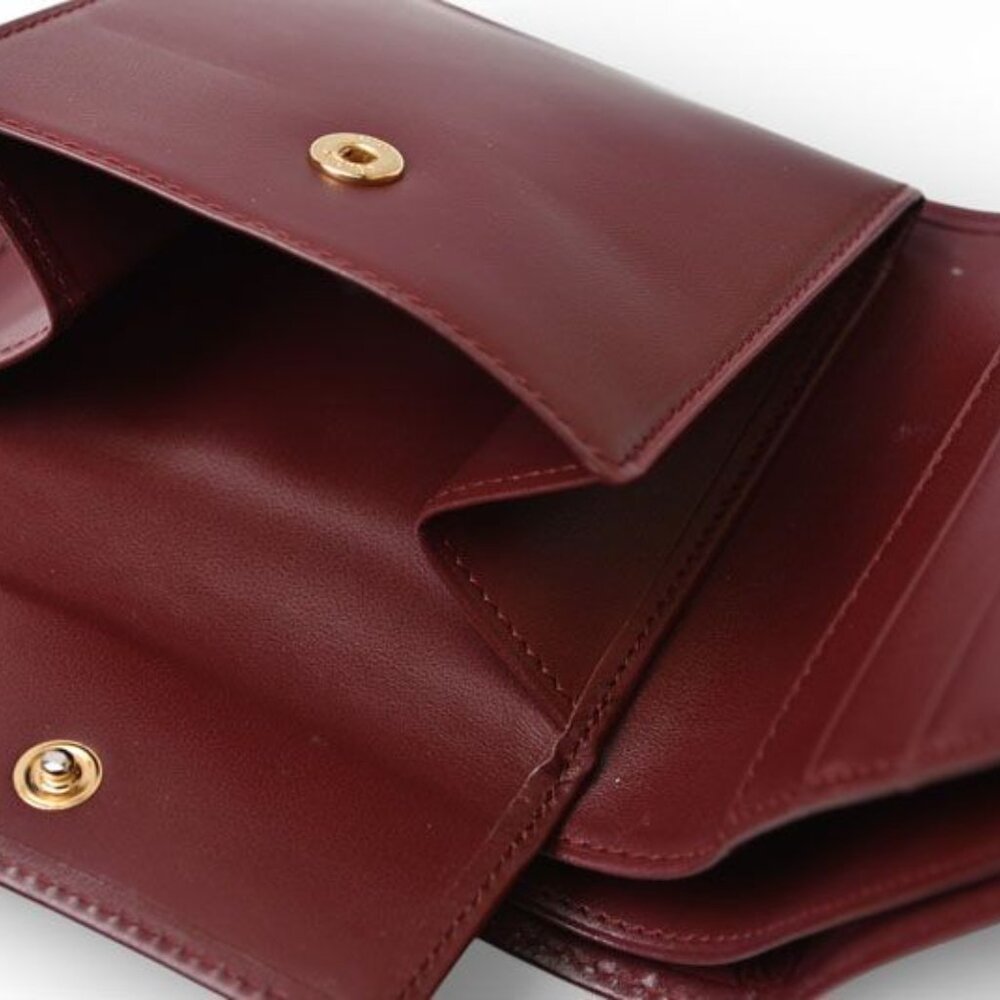 Cartier Folding Wallet Bifold Wallet Vintage Must de - Picture 8 of 14